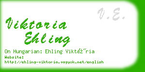 viktoria ehling business card